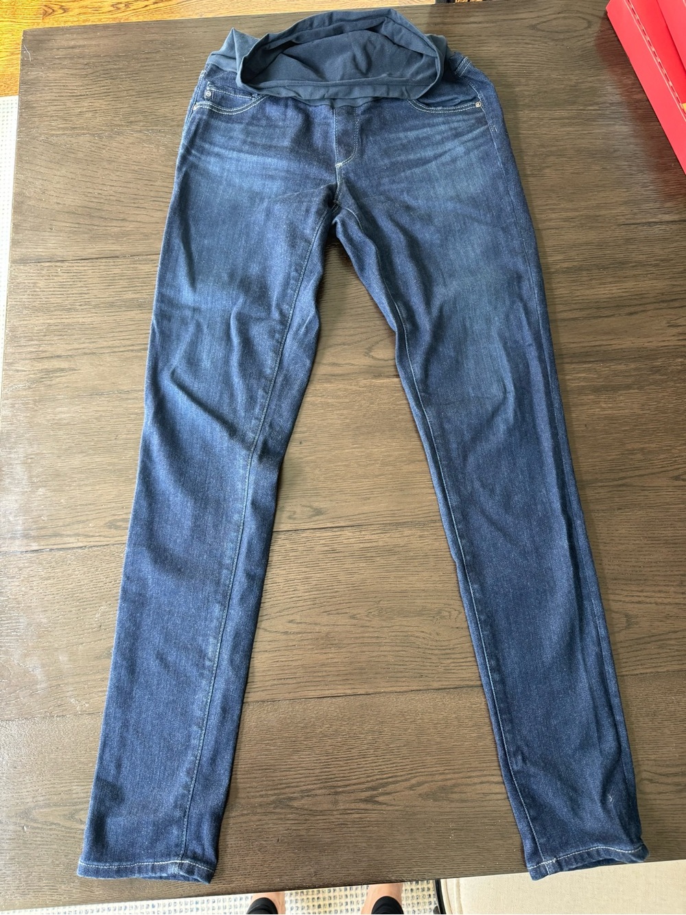 AG Dark Blue Maternity Jeans